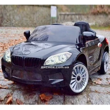 Детский электромобиль M 2773 EBLR-2 BMW, мягкое кожаное сиденье, черный